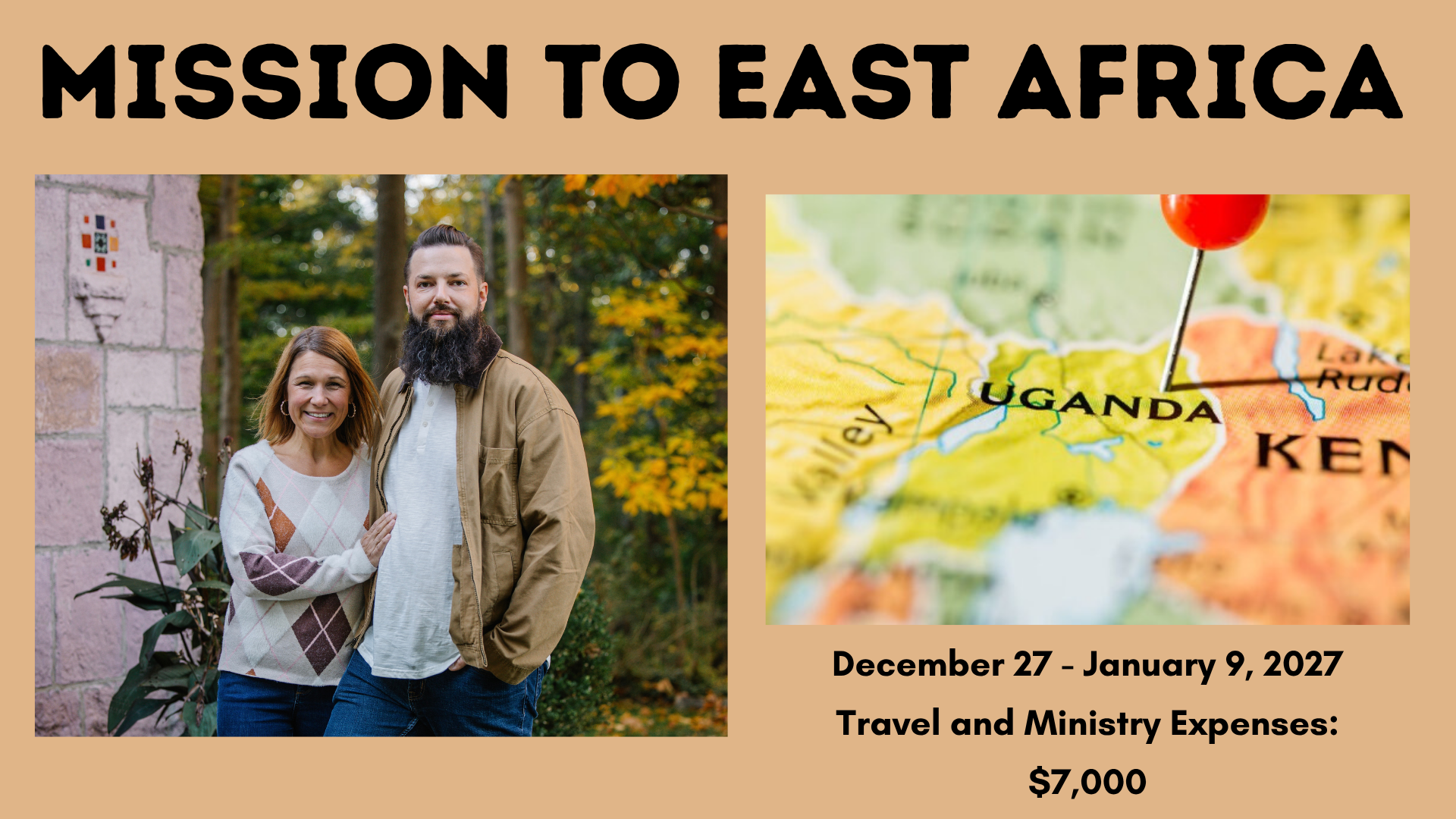 Exploring Africa Presentation in Yellow Brown Photographic Style